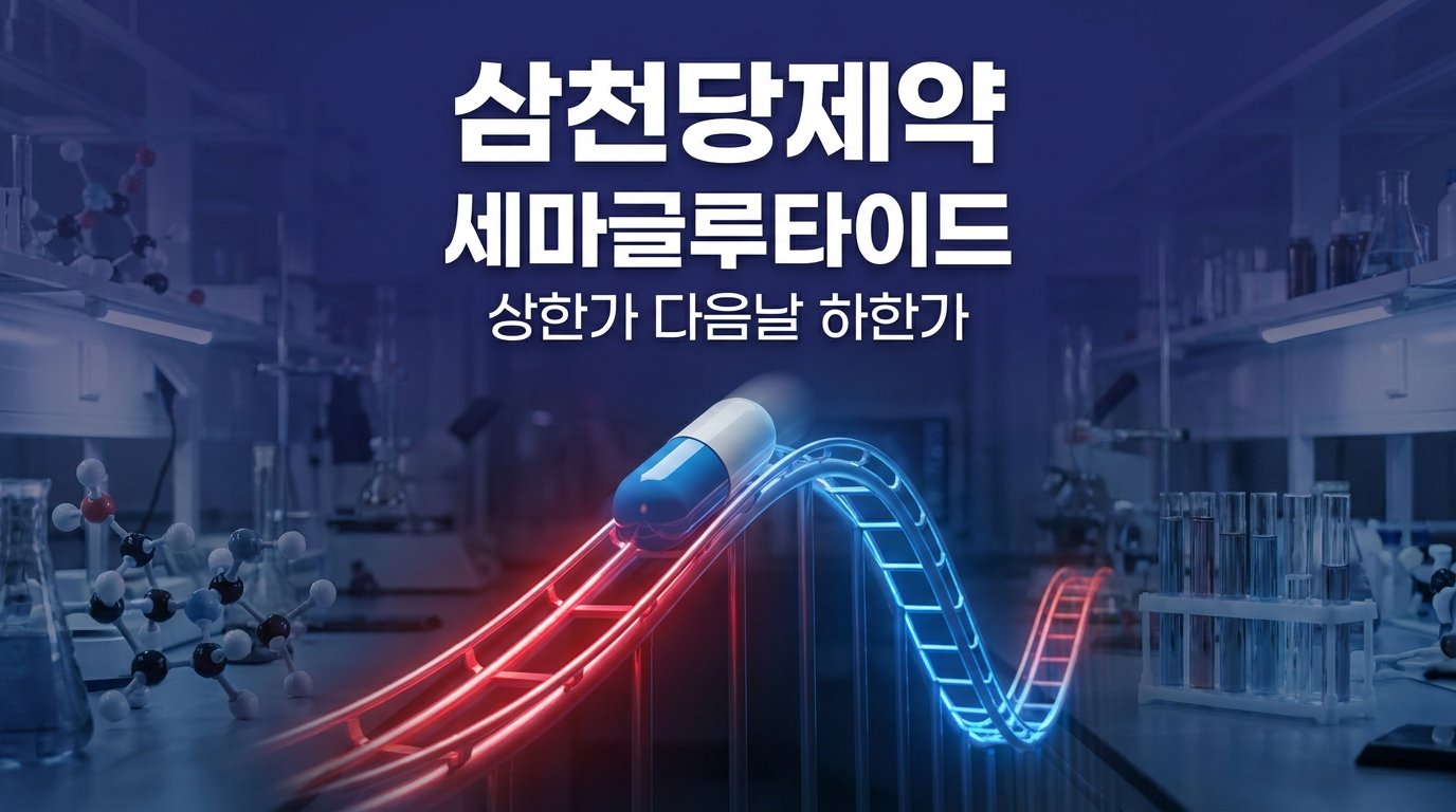 삼천당제약 상한가 하한가 이유