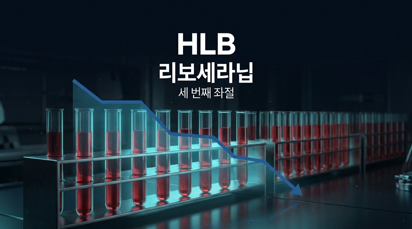 HLB 리보세라닙 세번째 좌절