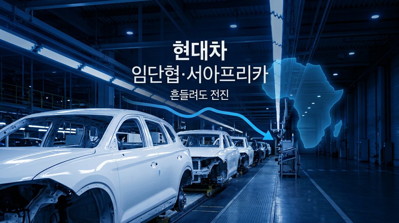 현대차 파업 그림자 속 아프리카 승부수
