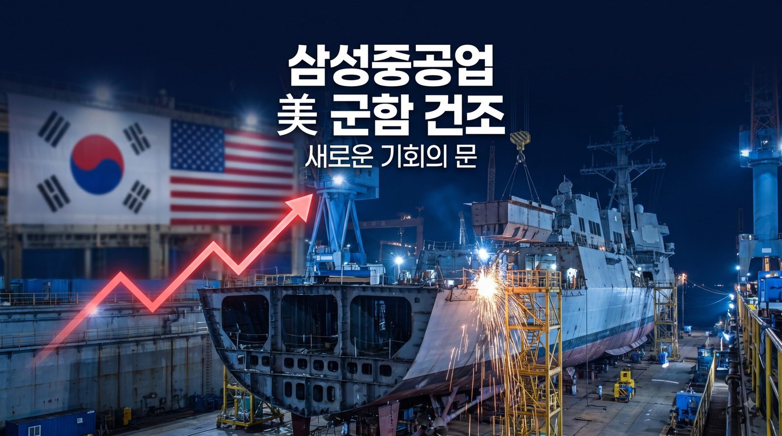 삼성중공업 미국 군함 건조