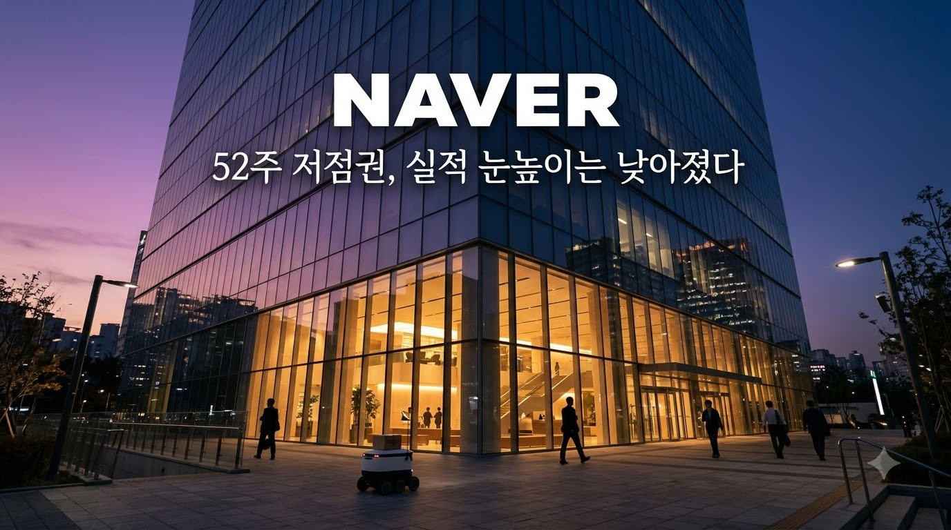 naver-stock-52week-low-q3-earnings-2026
